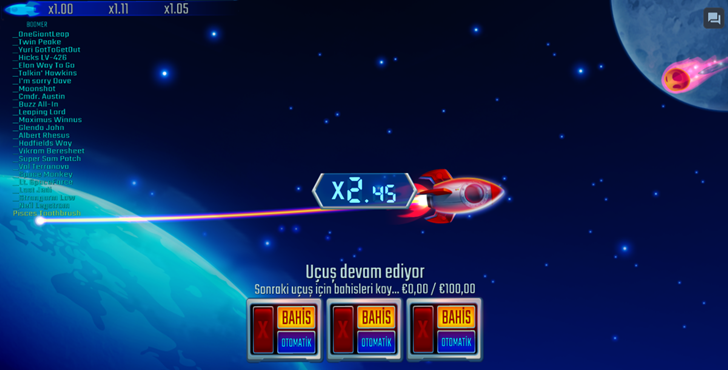 Astroboomers Oyunu